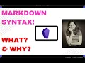 Why Use Markdown Markdown Syntax For Beginners