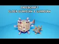 Papercraft Minecraft Elder Guardian Guardian