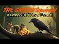 The Missing Nuts Squirrel and Crow Story Moral Story for Kids Little Wisdom World l