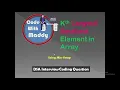 JAVA-DSA Kth - Element in array Min Heap Approach Interview-Question