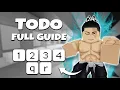 Full Todo Guide - Jujutsu Shenanigans