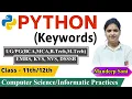 Keywords In Python By Mandeep Soni