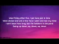 Morgan Wallen - Up Down ft. Florida Georgia Line (lyrics)