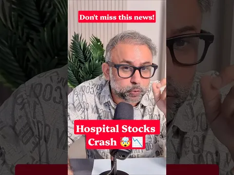 🚨 Hospital Stocks Crash! Apollo, Fortis & Max Healthcare क्यों गिरे? #shorts