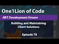 NET Live Coding Client Solutions e 78