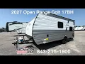 New 2027 Open Range RV Colt 17BH Travel Trailer recreationusa