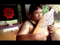Sapek traditional dayak music