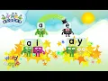 Learn to Read AY AI and A - E Phonics and Word Magic alphablocks