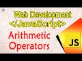Arithmetic Operators in Java Script Free Live Projects Java Script Coding Harisystems Sekhar