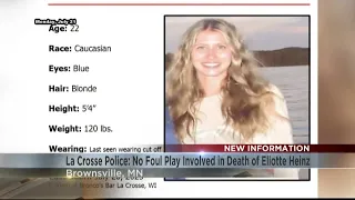 La Crosse Police No signs of foul play in preliminary autopsy for Eliotte Heinze
