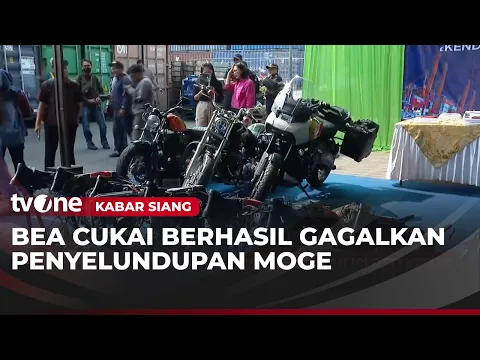 Bea Cukai Tanjung Priok Gagalkan Penyelundupan Moge