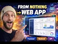 I Built a Web App From Scratch Using AI Frontend Backend API