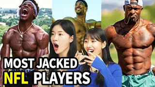 Korean Girls React To Hottest American Football Players
