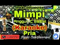 Download Lagu MIMPI - Anggun C Sasmi (Karaoke) Nada Pria || G=DO
