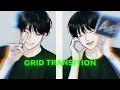 Grid Transition After Effects