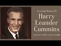 Harry Cummins Memorial Slideshow 2026