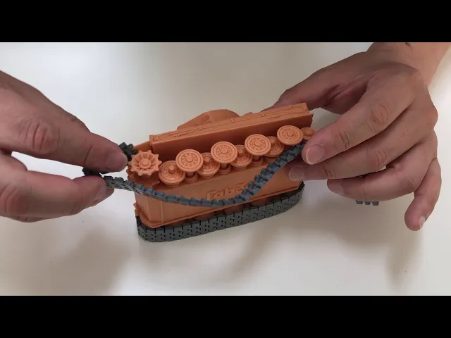 Foldable Tank TIGER-I Late production video thumbnail