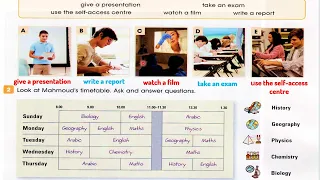 صفحة 18 انكليزي رابع اعدادي 