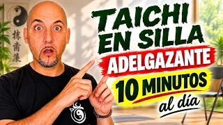 Haz este TAICHI EN SILLA de 10 MINUTOS al Día y REDUCE TU CINTURA