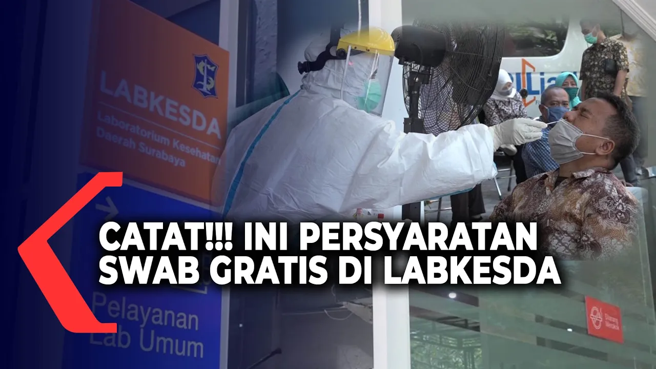 Jadi Syarat Wajib UTBK, Pemkot Surabaya Siapkan Rapid Test Gratis. 