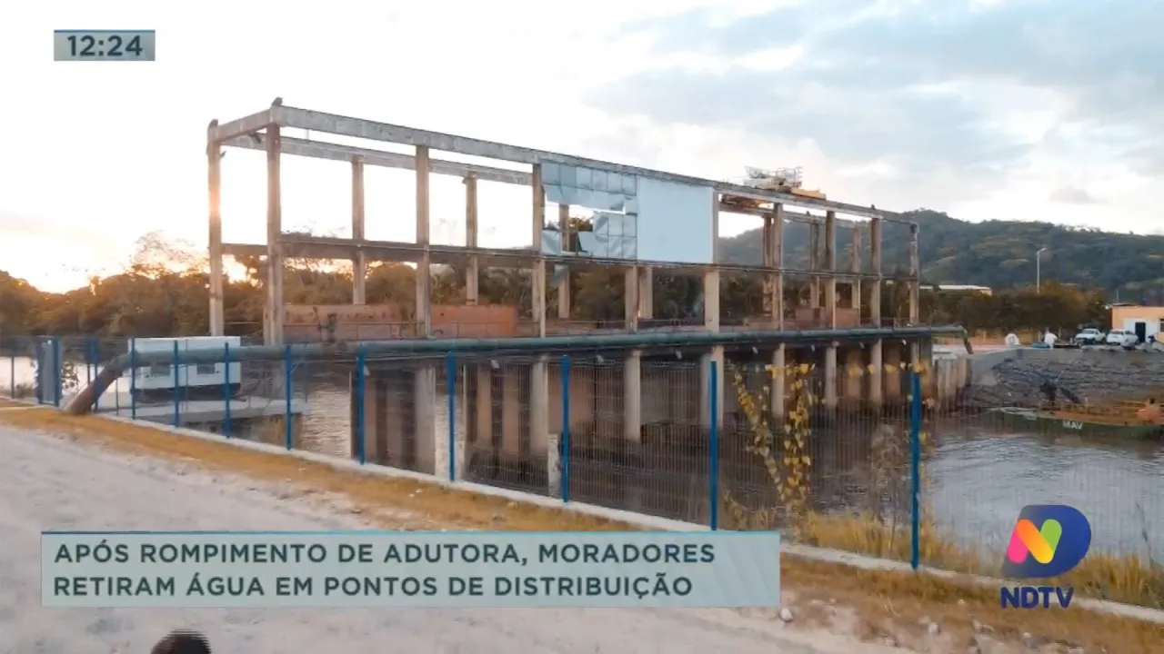 Moradores de Itajaí retiram água potável, diretor Semasa explica como fica o abastecimento na cidade