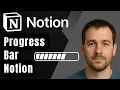 How to Make a Progress Bar in Notion 2025 Step-by-Step Beginner Tutorial