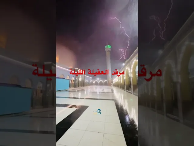 ⁣مرقد العقيلة الليلة