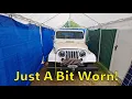 Update on the Harbor Freight 10x20 CoverIt Canopy and blue tarps