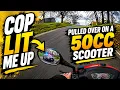 I Got Pulled Over On A 50cc Scooter