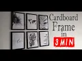 DIY Cardboard Photo Frame
