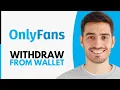 How to Wit raw Money From OnlyFans Wallet - Step by Step