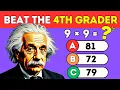 EPIC 4th Grade Math Quiz Are You Smarter Than a 4th Grader Multiplication Division