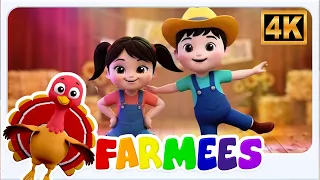 Wimbo wa Kaboochi wa Kucheza 🐮🎵 | Wimbo wa Watoto kwa Kiswahili | Farmees | Ngoma ya Watoto
