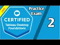Tableau Desktop Foundations Exam Questions - Part 2