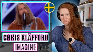 Download Vocal Coach reacts to Chris Kläfford - Imagine - Original AGT audition (Live) MP3