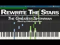 Download Lagu The Greatest Showman - Rewrite The Stars (Piano Cover) by LittleTranscriber