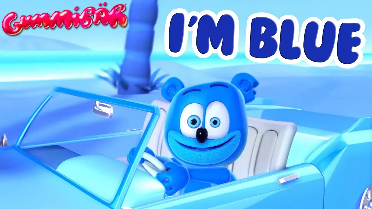 I'M BLUE (Gummy Bear Version) Gummibar Gummy Bear Song