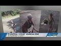 Wanted suspect damaged SC funeral home