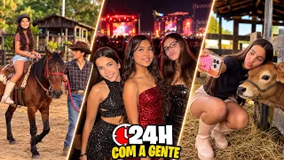 TUDO QUE FIZEMOS EM 24H JUNTO COM VOCÊS! *Por essa Lorena não esperava 🐴