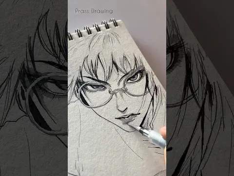 Maki Drawing With My New Water Brush. #shorts