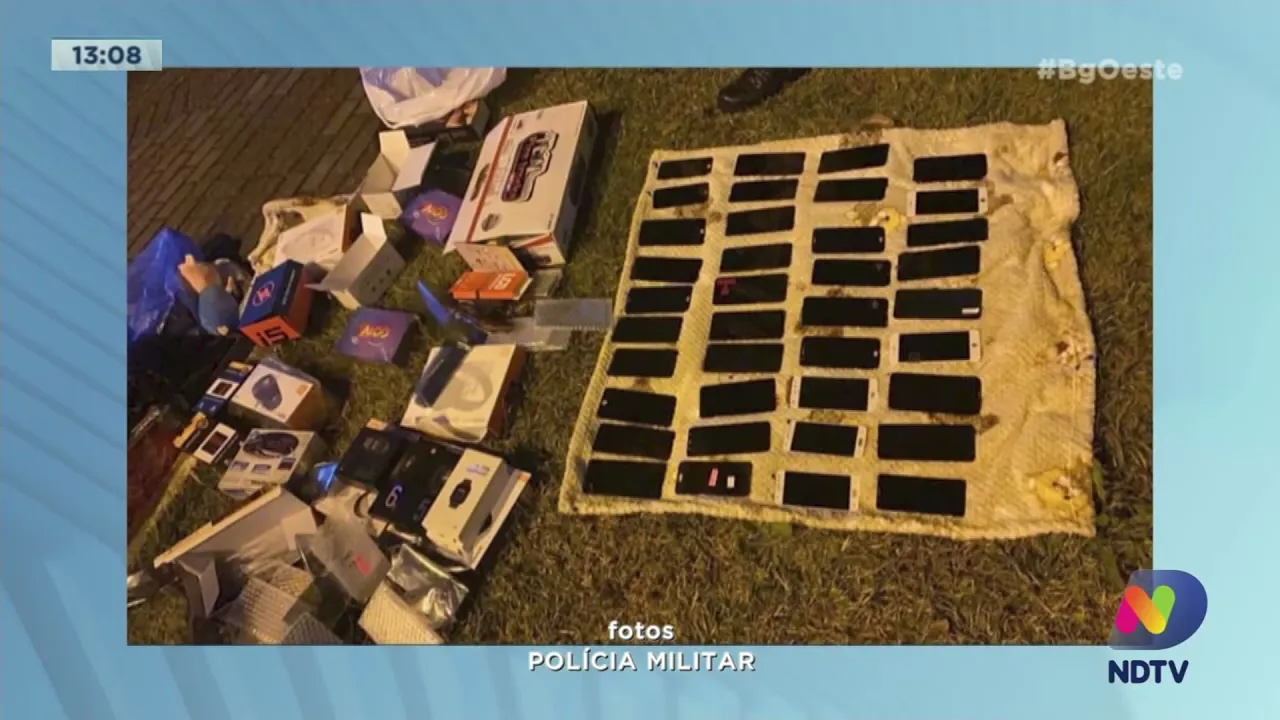 São Domingos: operação conjunta apreende cigarros e equipamentos eletrônicos