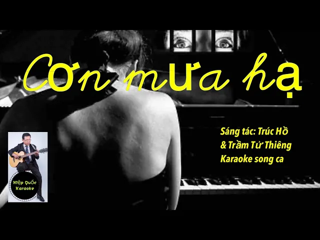 Cơn Mưa Hạ-Karaoke Song Ca-Em-Blue-T66-Quốc Hiệp