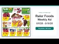 Ruler Foods Weekly Ad 26 - 26 Top 10 Deals