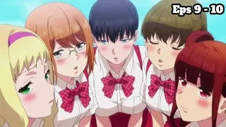 alur cerita anime shuumatsu no harem eps 9 10