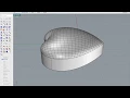 Rhino Tips and Tricks How to make a Dome Heart with Patch Command