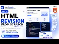 Day 14 Master HTML in One Session Complete HTML Revision LearnSynaptic
