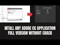 Download Lagu How to Install Adobe CC Full Version (Without Crack)