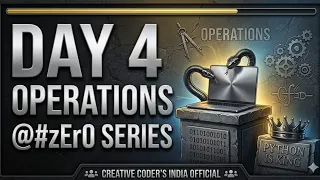 Master Python Operators Fast Day 4 120 Days Series