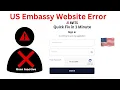 How to Fix US AVITS Appointment Portal User Inactive - Easy Step By Step Guide