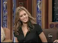 Jessica Alba in Fishnet Stockings Promoting Honey on Late Night TV 12 5 03